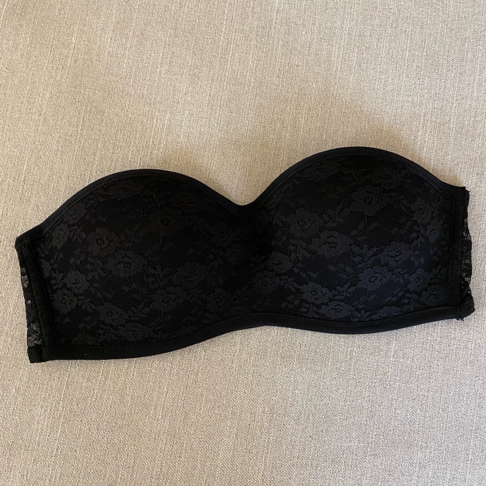 Strapless Lace Bra